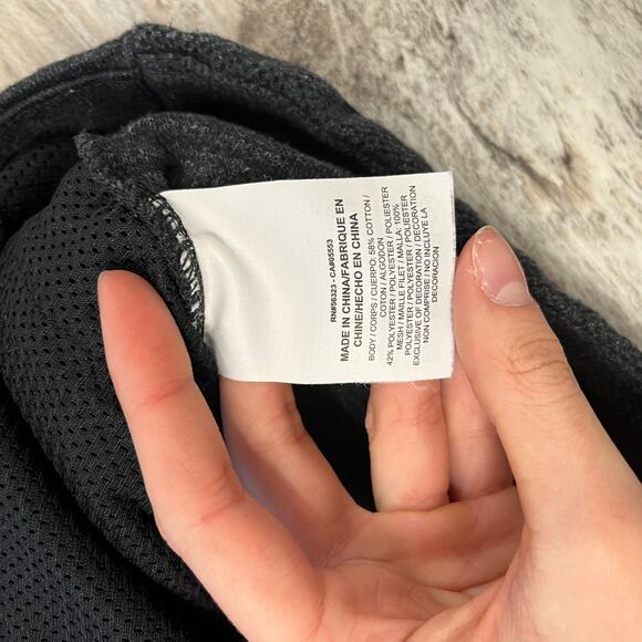 Nike Advance 15 Knit Gray Black Sportswear Mens L Blade Collar Jacket Sweatshirt - Picture 8 of 8